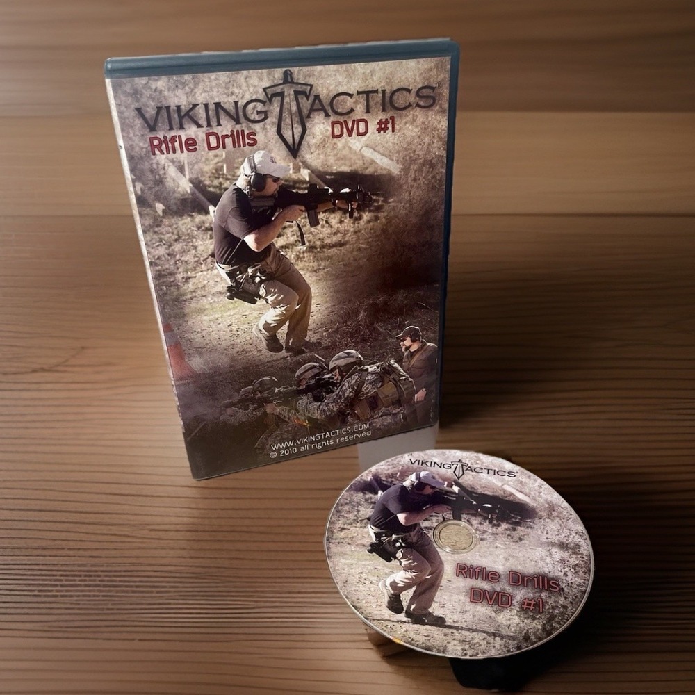 Viking Tactics Rifle Drills DVD #1 SHTF Firearm VTAC Survival - Kyle Lamb - Rare
